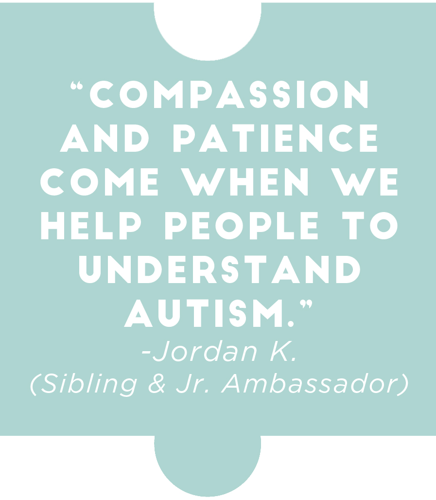 Compassion and Patience Come When We Help People to Understand Autism