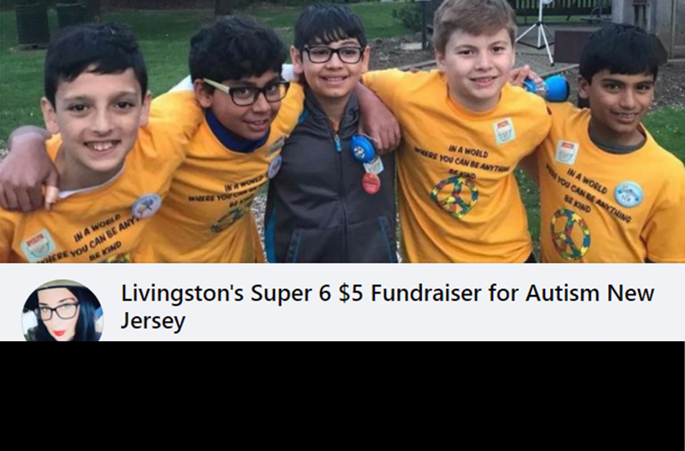 super 6 facebook fundraiser