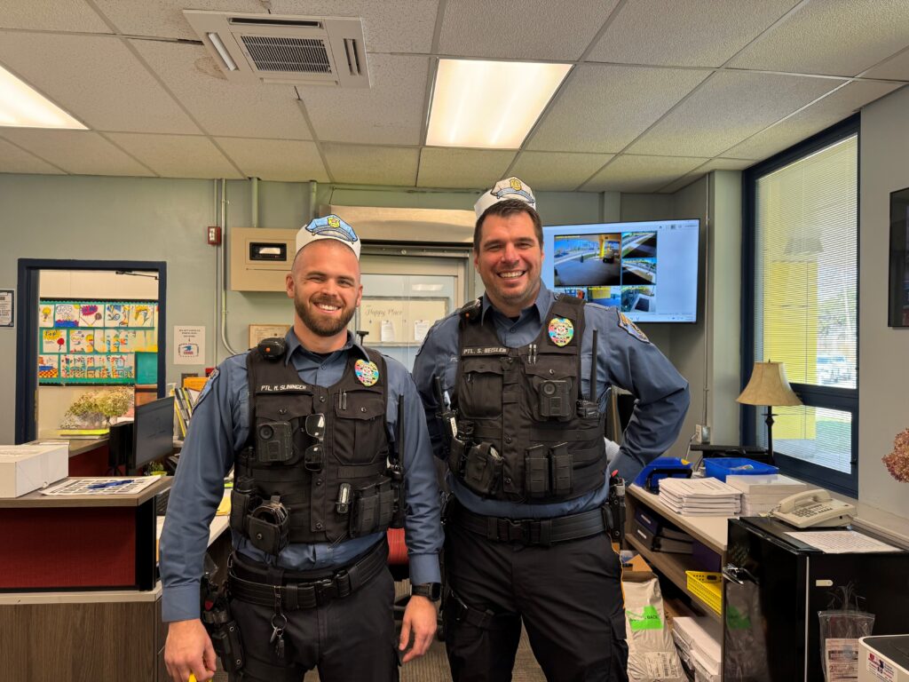 The Robbinsville Township Police Department and Robbinsville Township School District have implemented a program where officers spend time in various classrooms.